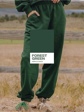 Daily Drills Forest Green Sweatpants